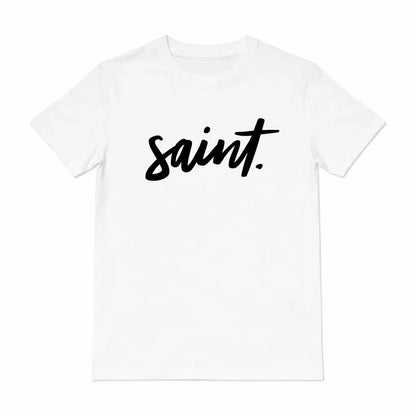 T-shirt chrétien néos Saint. recto