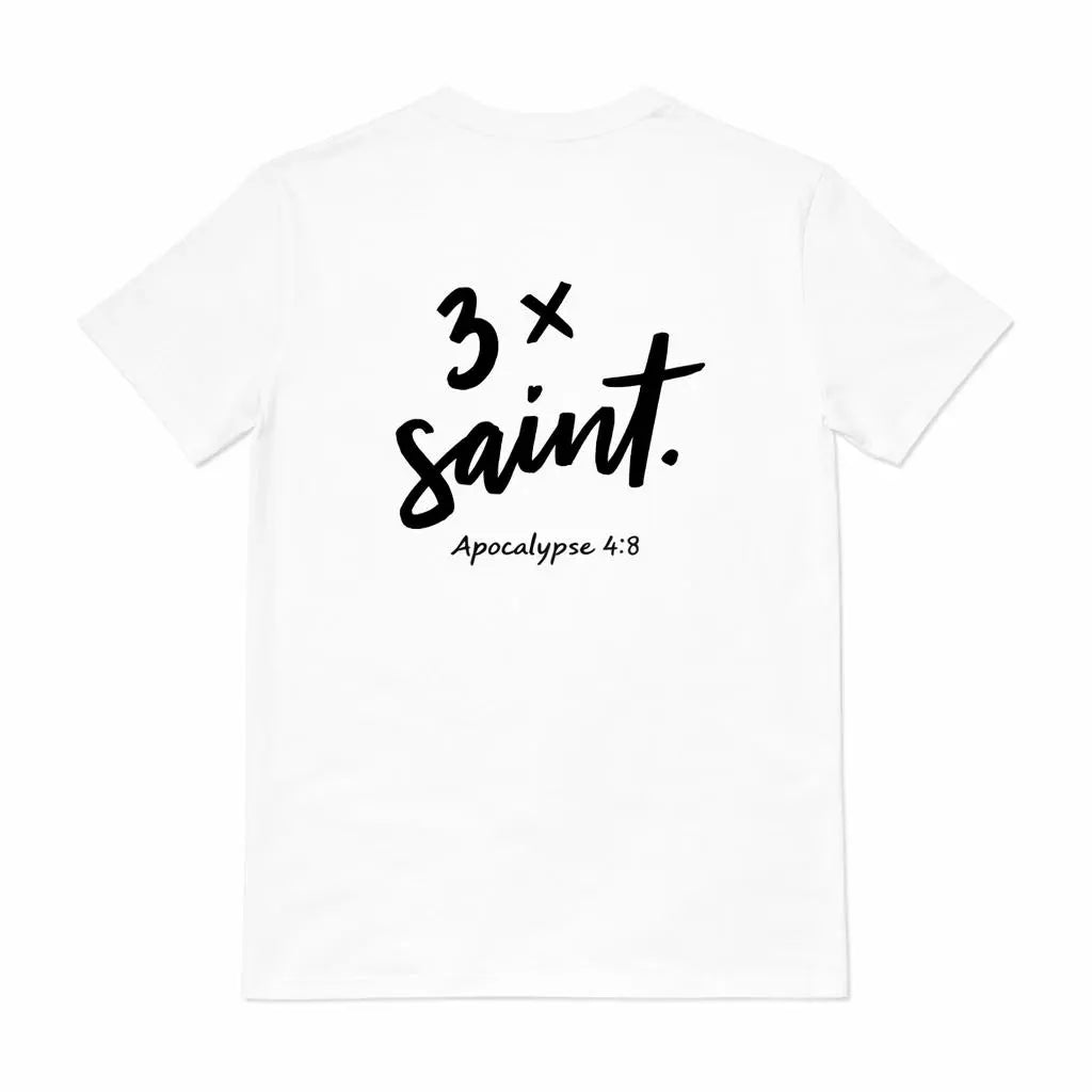 t shirt chretien neos saint verso
